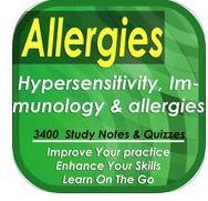 Galería de imágenes del libro Allergies, Hypersensitivities & immunology: 3400 study notes, cases & quizzes. Foto 1