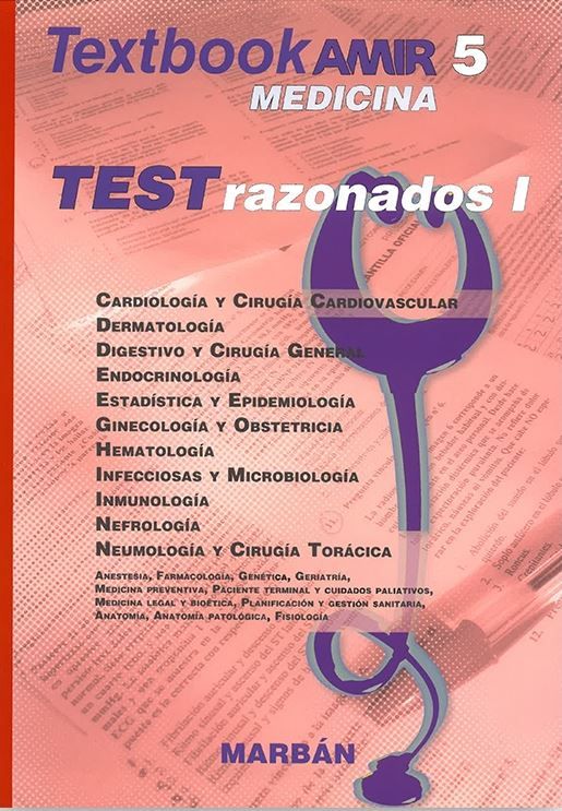 Textbook AMIR Medicina 5 Tests razonados 1