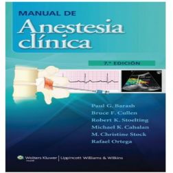 Galería de imágenes del libro Manual de Anestesia Clínica. Foto 1