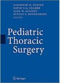 Pediatric Thoracic Surgery