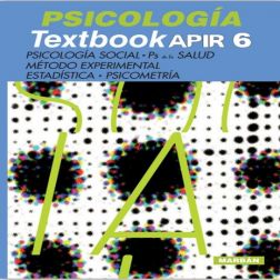 Galería de imágenes del libro Textbook APIR 6. Psicología social * Ps de la salud * Método experimental * Estadística * Psicometría. Foto 1