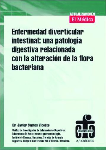 Enfermedad diverticular intestinal: una patología digestiva realcionada con la alteración de la flora bacteriana